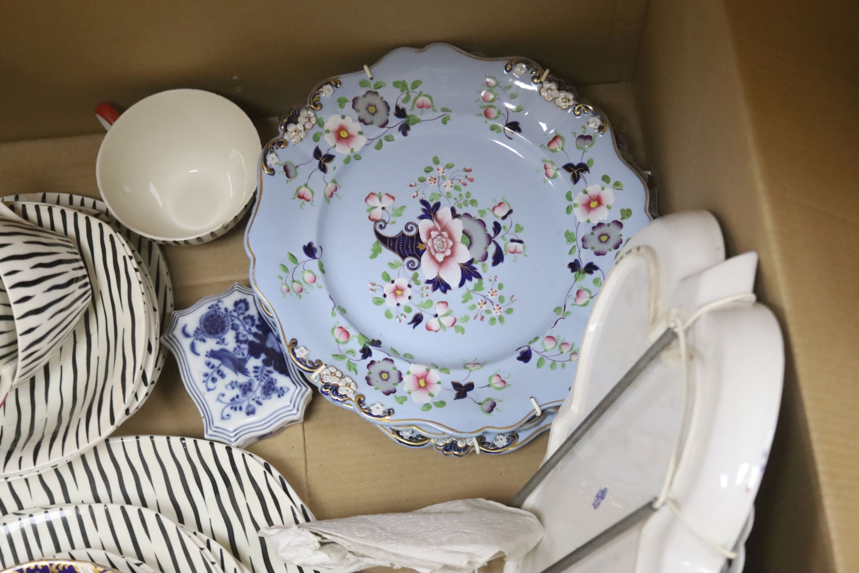 Mixed ceramics including Midwinter